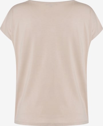 T-shirt MORE & MORE en beige