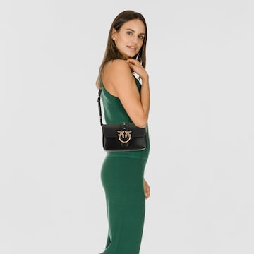PINKO Schoudertas 'Love One' in Zwart: voorkant
