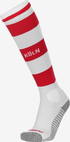 Mi-bas '1. FC Köln' Hummel en rouge : devant