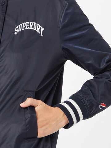 Superdry Tussenjas in Blauw