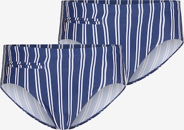 SCHIESSER Swim Trunks ' Classic Swim ' in Blue: front