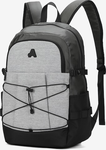 Zaino di Aoking in grigio: frontale