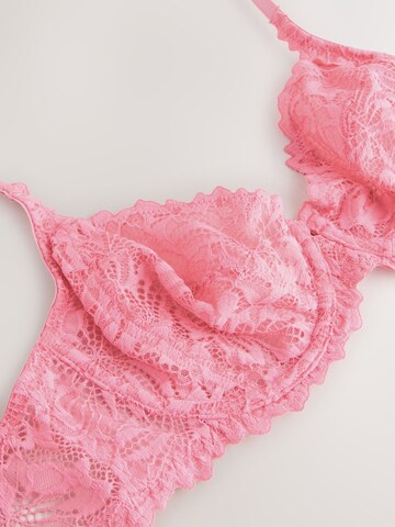 Next T-Shirt Rintaliivi värissä vaaleanpunainen