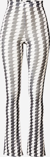 Nasty Gal Pantalon en noir / blanc, Vue avec produit