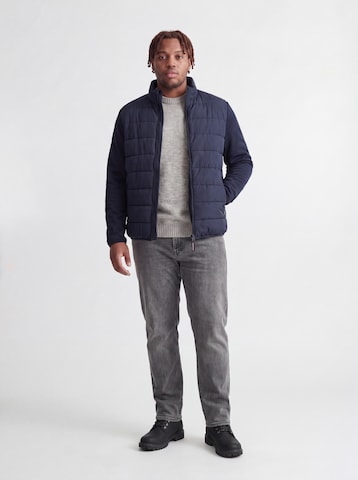 Jack & Jones Plus Jacke 'JJETATE' in Blau