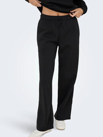 ONLY Wide leg Broek 'ONLBest' in Zwart