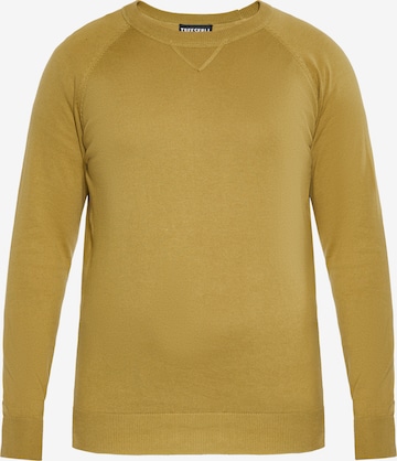 TUFFSKULL Sweater in Yellow: front