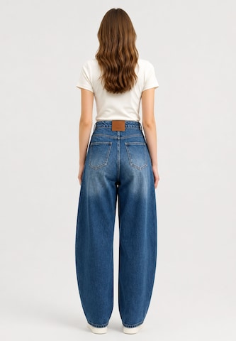 Baggy Jean Elara en bleu