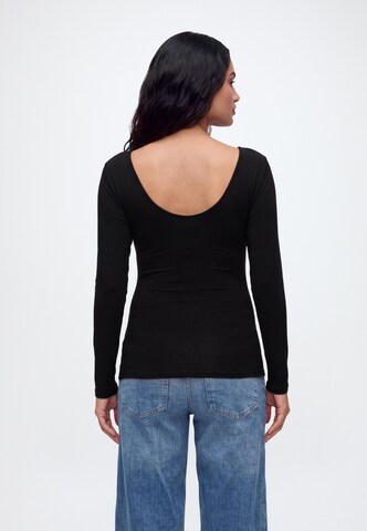 Lindex Maternity Majica 'Lisa' | črna barva