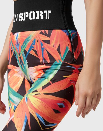 Plein Sport Skinny Leggings in Black