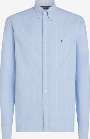 TOMMY HILFIGER Regular Fit Hemd 'Heritage' in Blau: Vorderseite