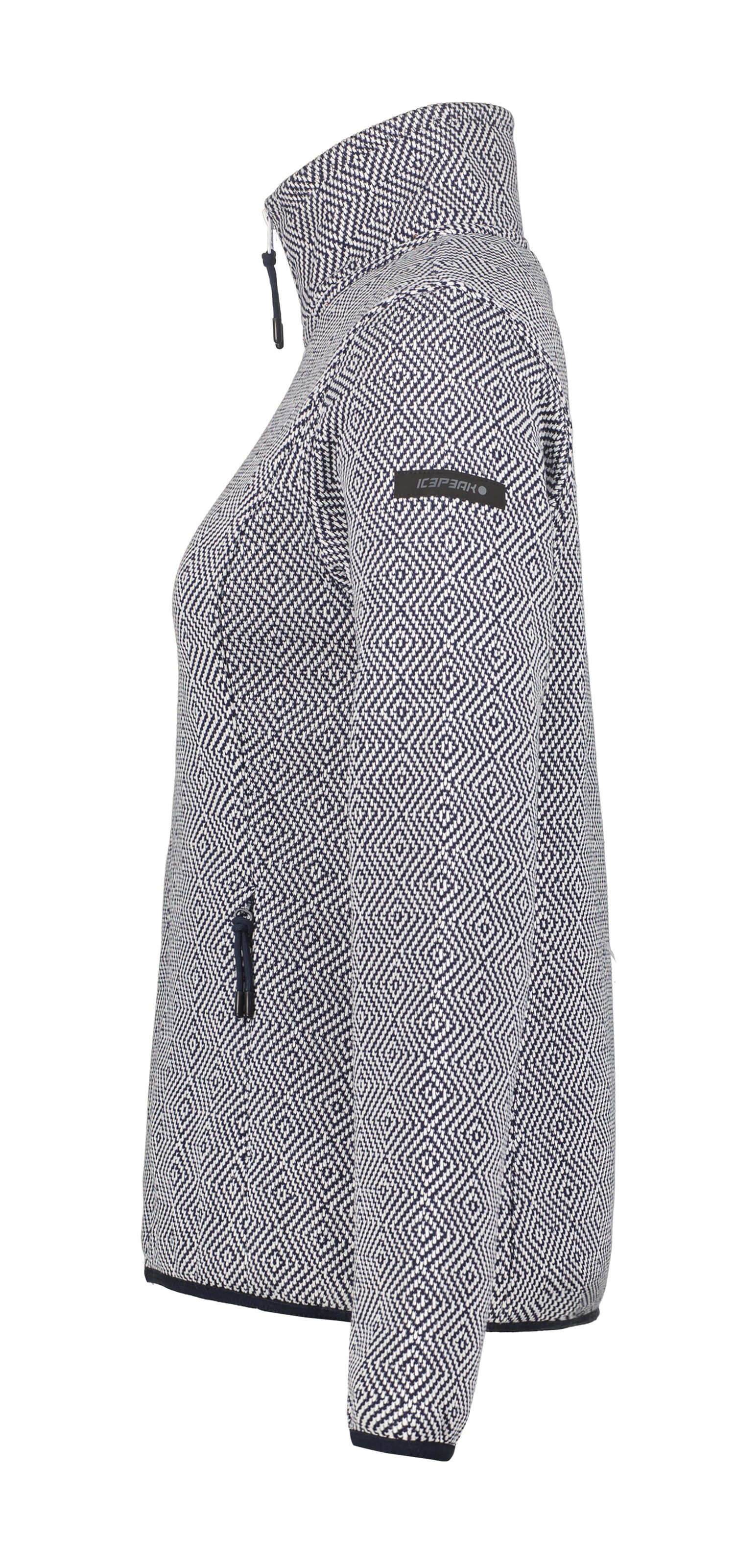 ICEPEAK Funktionsfleecejacke 'Aikes' in Grau