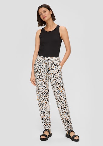 Effilé Pantalon s.Oliver en beige