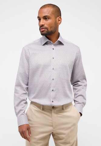 ETERNA Comfort fit Button Up Shirt in Purple: front