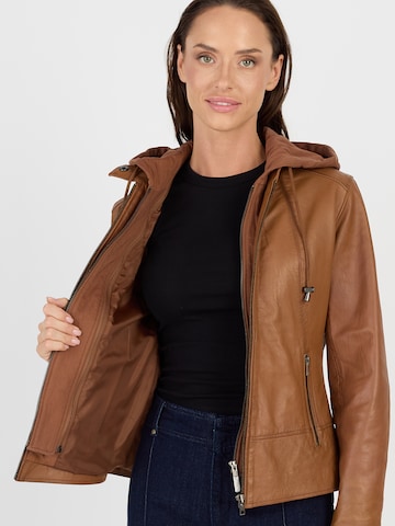 JCC Lederjacke in Braun