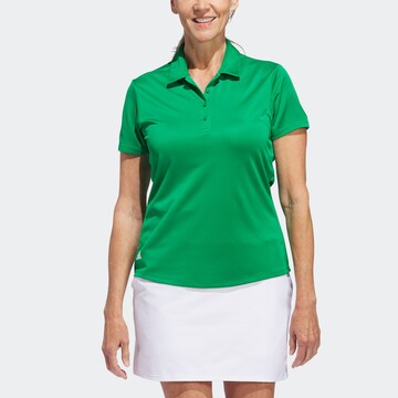 ADIDAS GOLF Performance Shirt in Green: front