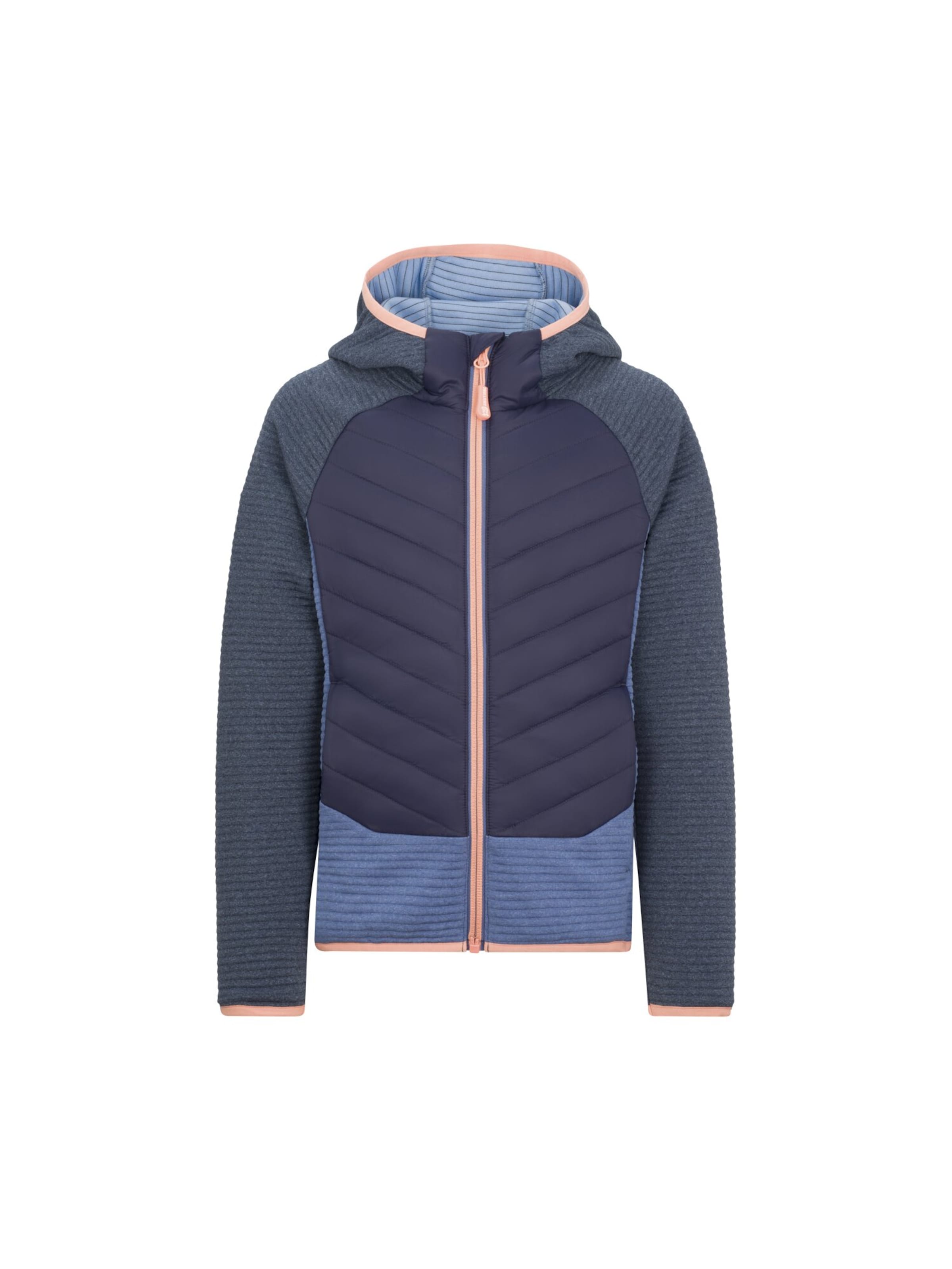 TROLLKIDS Fleece Jacket in Blue: front