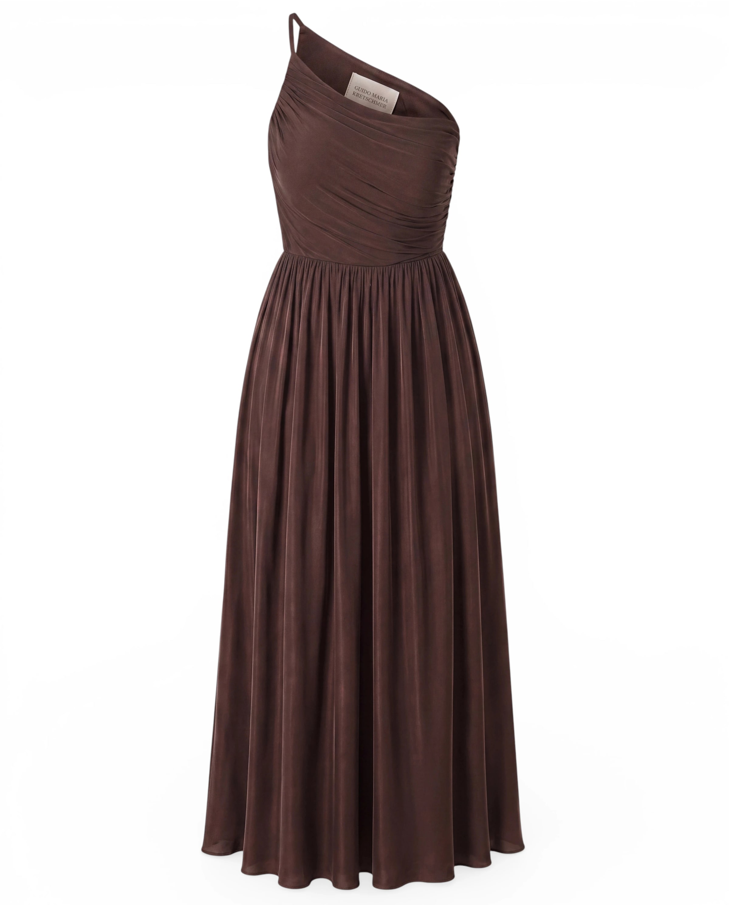 Guido Maria Kretschmer - Vestido 'Arika' en marrón: frente