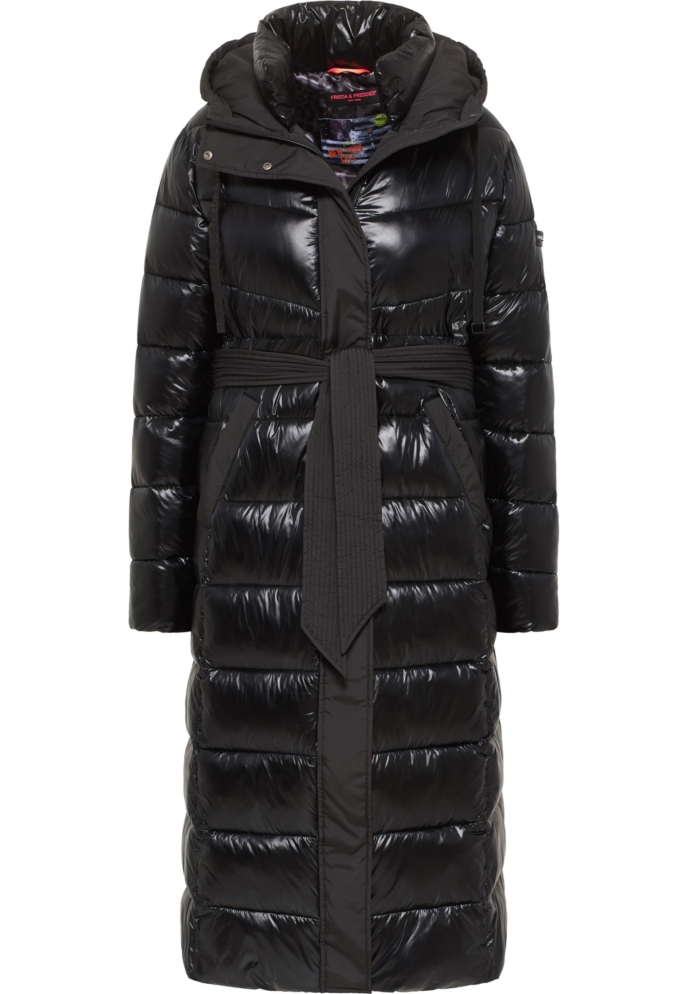 Frieda & Freddies Winter Coat in Black: front