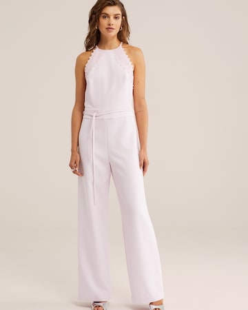 WE Fashion Kombinezon | roza barva: sprednja stran