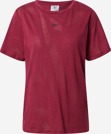 Reebok Shirt 'Burnout' in Pink: predná strana