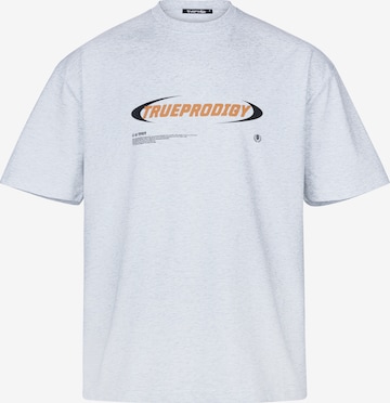 trueprodigy Koszulka 'Ravi F' w kolorze szary: przód