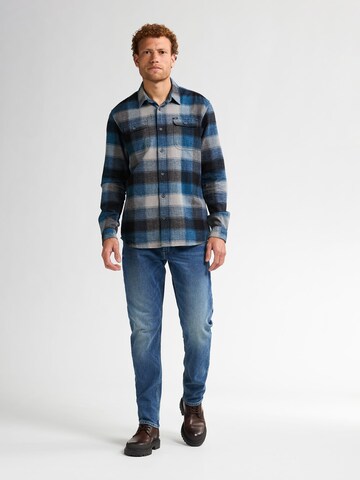 PETROL INDUSTRIES MEN Comfort fit Overhemd in Blauw