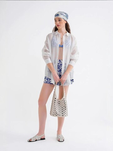 Camicia da donna di MixRay in bianco