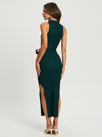 REUX Φόρεμα 'DOMINIK' σε πράσινο: πίσω