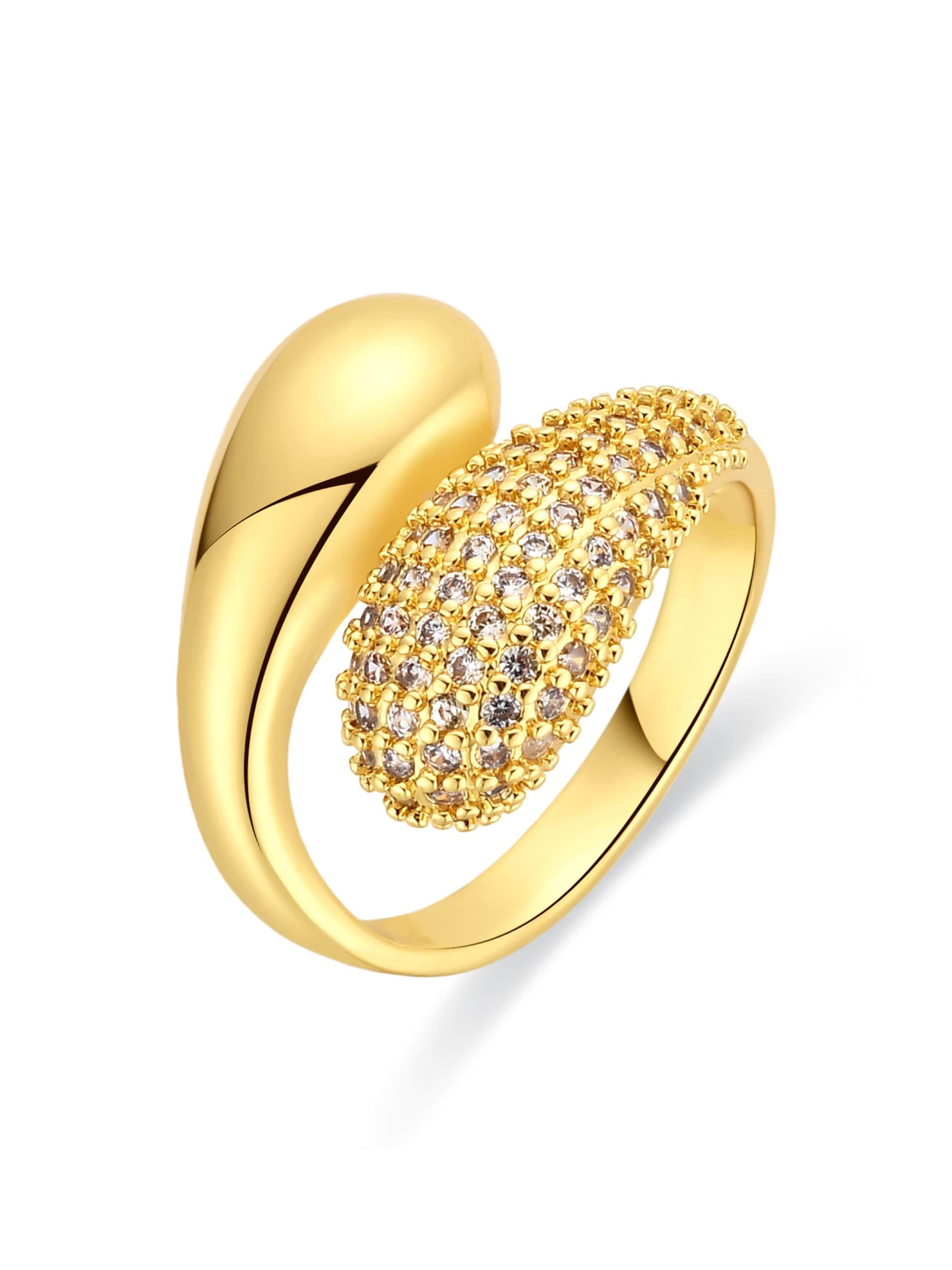 Luxenter Bague 'Hadar' en 50-60 en or, Vue avec produit