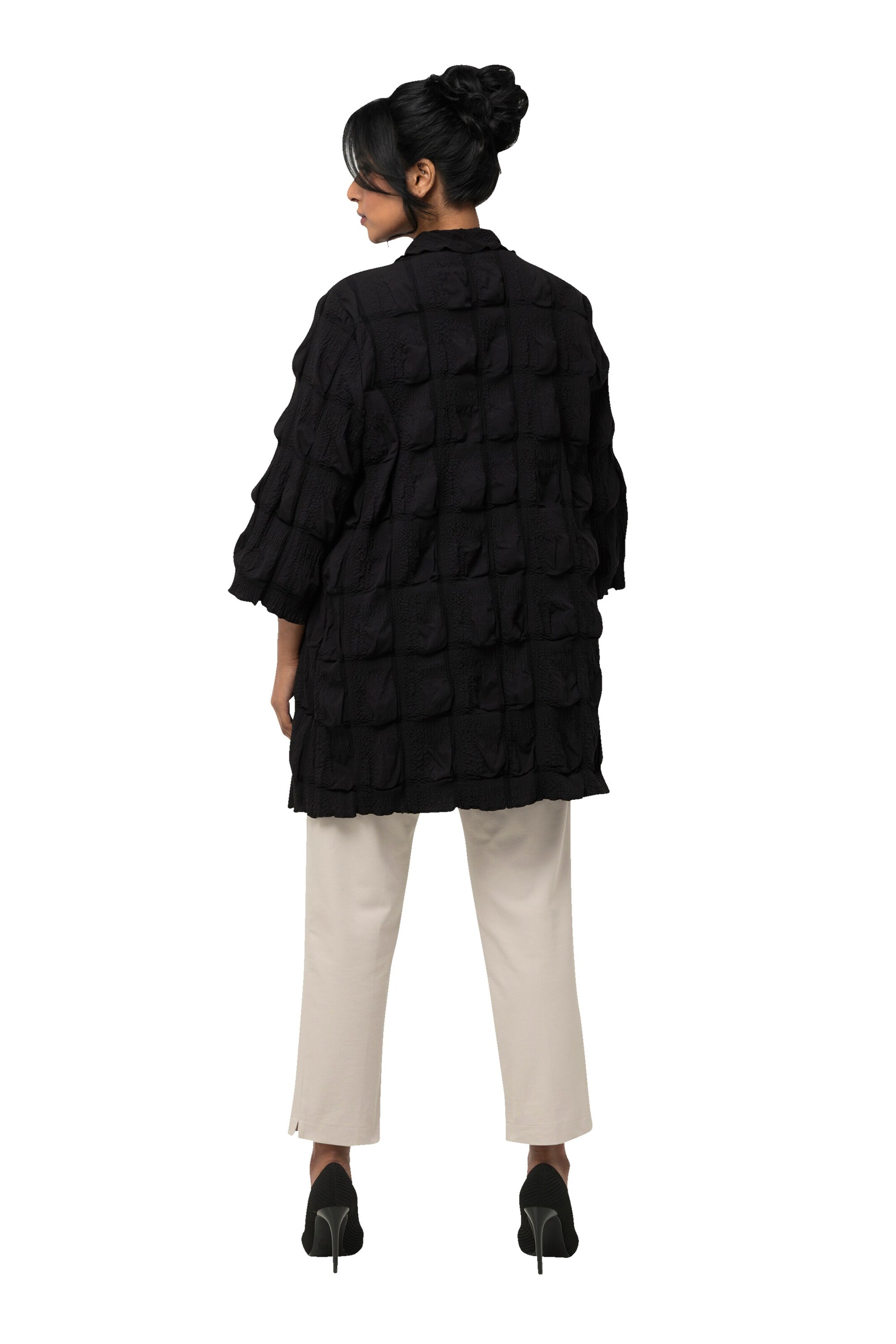 Ulla Popken Tussenjas in Zwart