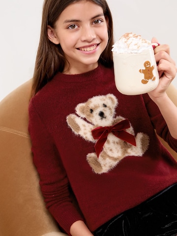 Pull-over 'Christmas' Lipsy en rouge