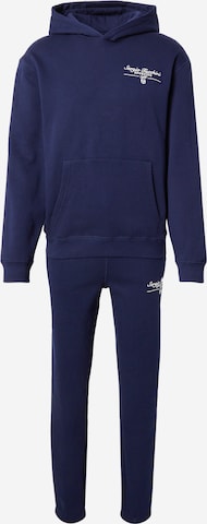 Sergio Tacchini Trenirka za tek 'NOAH' | modra barva: sprednja stran