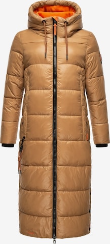 Manteau d’hiver 'Schmuseengel' NAVAHOO en beige : devant