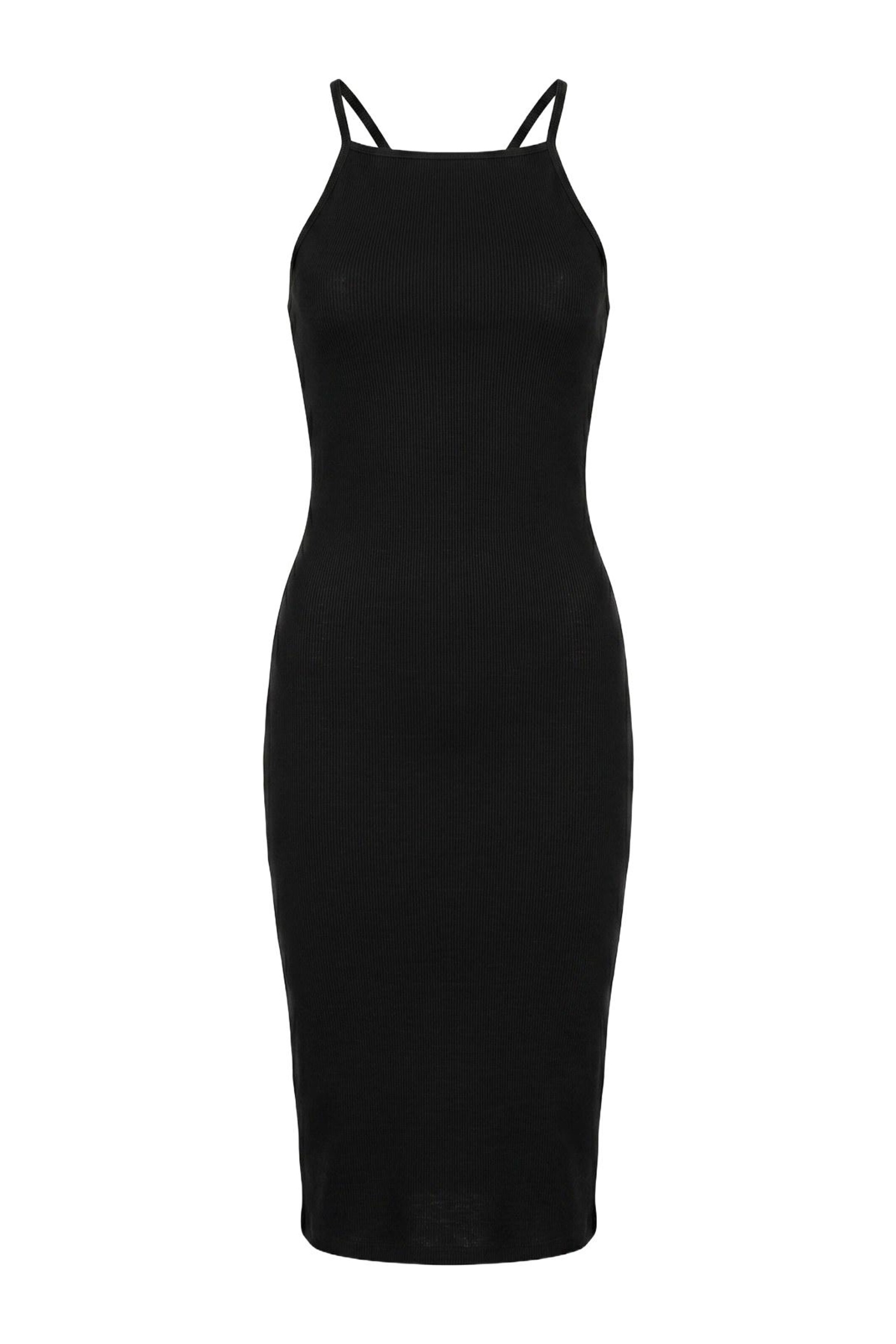 Alexa Dash Kleid in Schwarz: Vorderseite