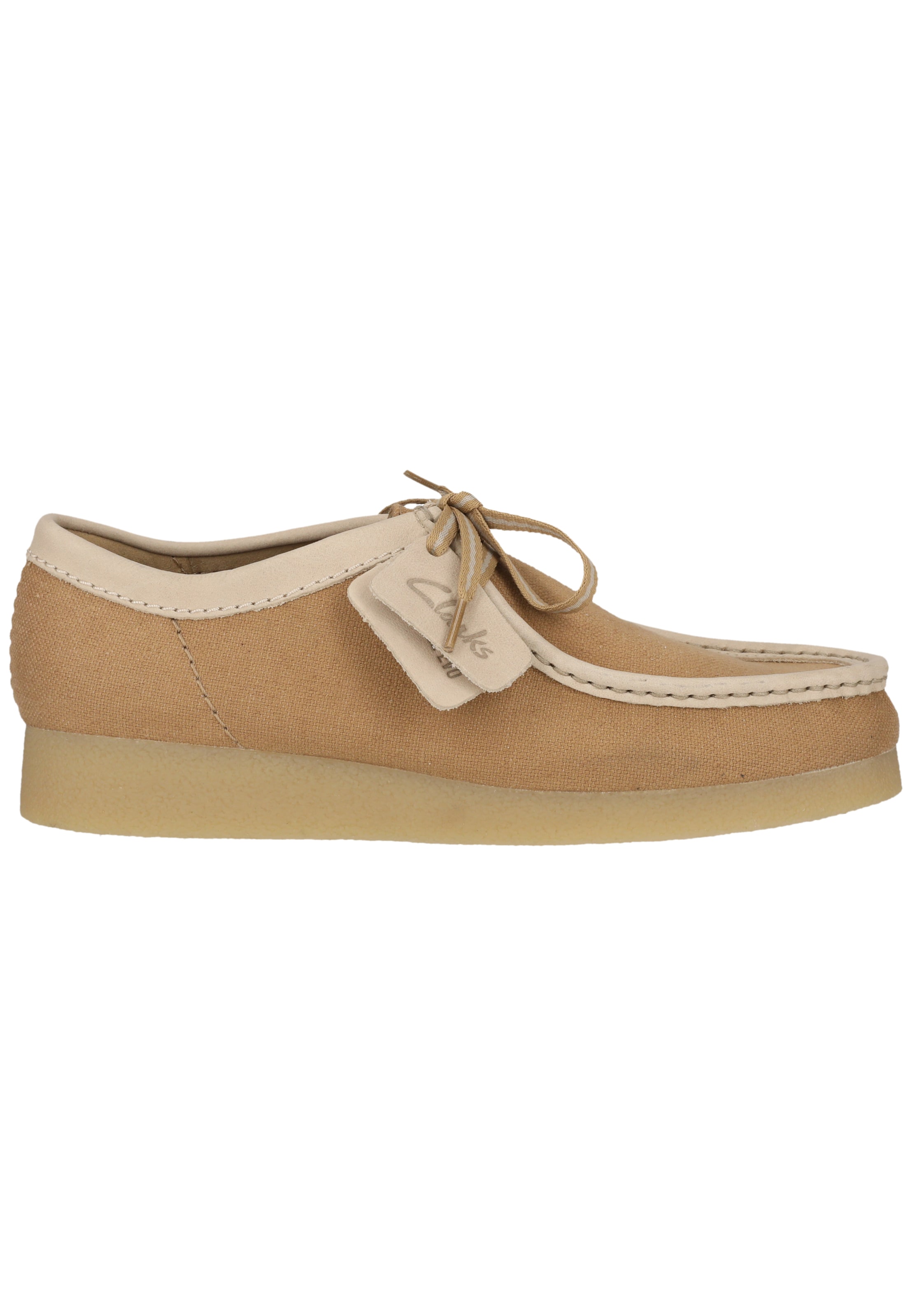 CLARKS Schnürschuhe 'Wallabee EVO' in Braun