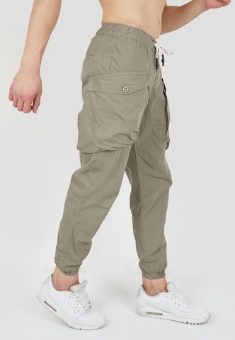 Tom Barron Tapered Broek in Grijs