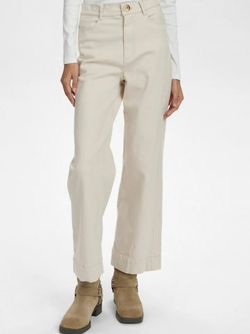 NÜMPH Regular Farkut 'Lulu' värissä harmaa: etupuoli