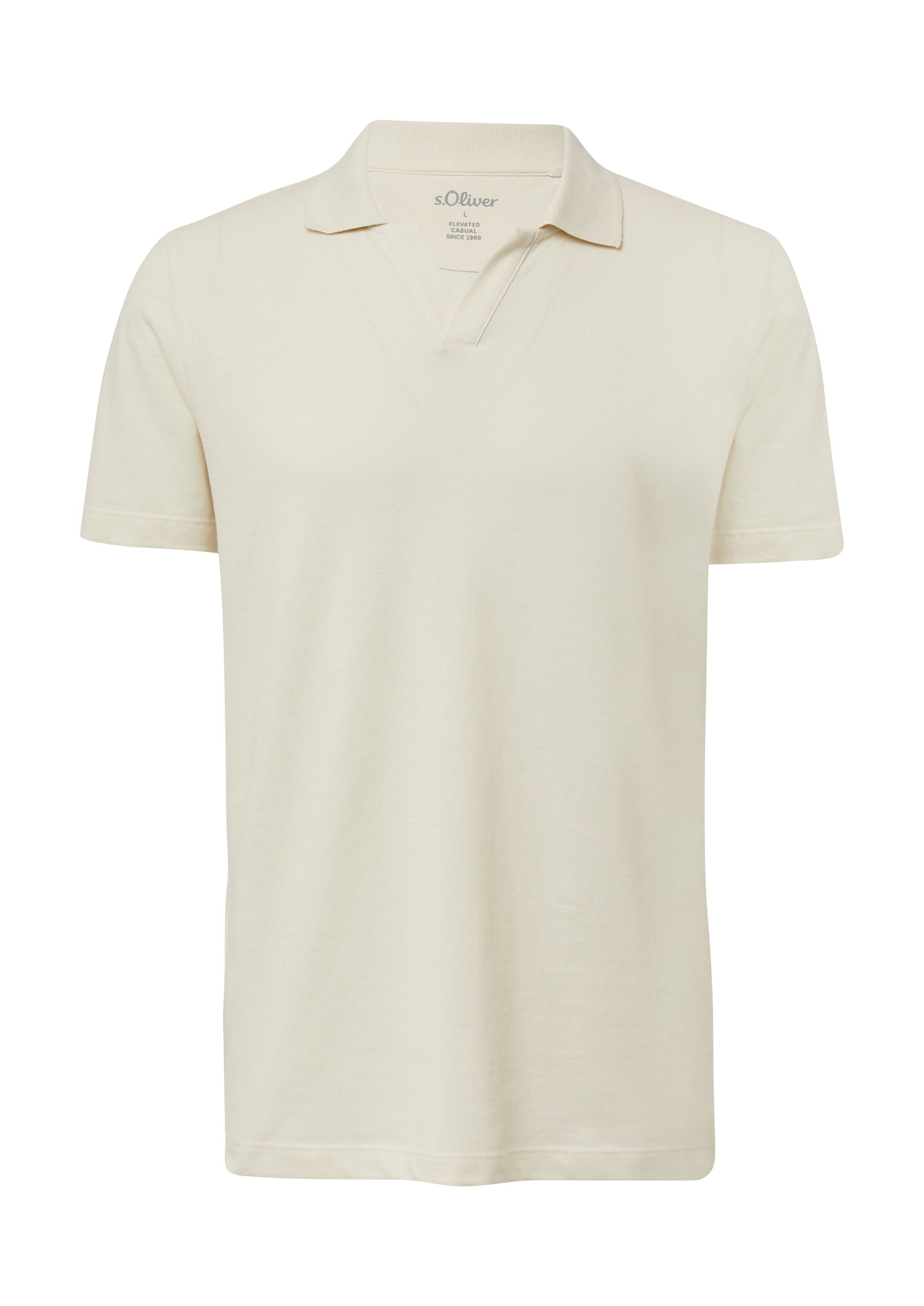 s.Oliver Shirt in Beige: front