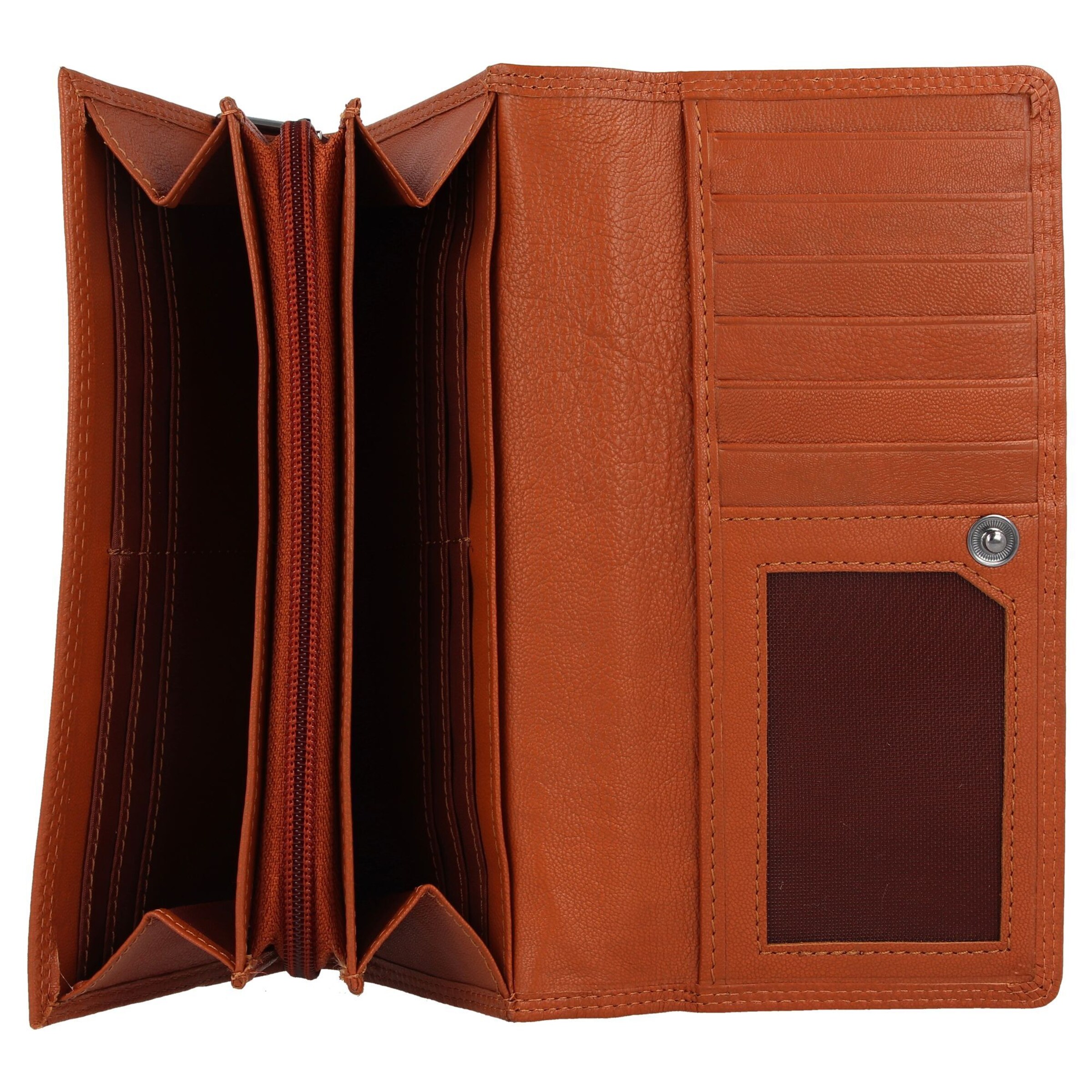 mano Portemonnaie 'Donna Giulia' in Orange