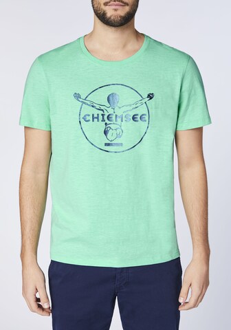 CHIEMSEE Regular Fit T-Shirt in Grün