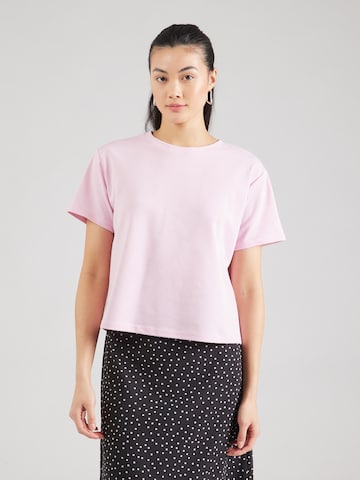 T-shirt 'PCSKYLAR' PIECES en rose : devant