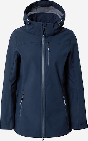 KILLTEC Outdoorjacke in Blau: predná strana