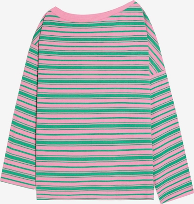 Bershka Majica u zelena / roza, Pregled proizvoda