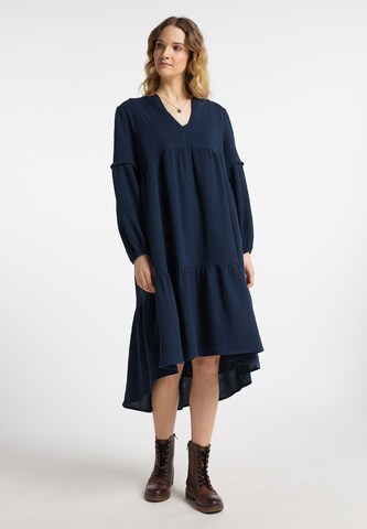 DreiMaster Vintage Kleid in Blau: predná strana