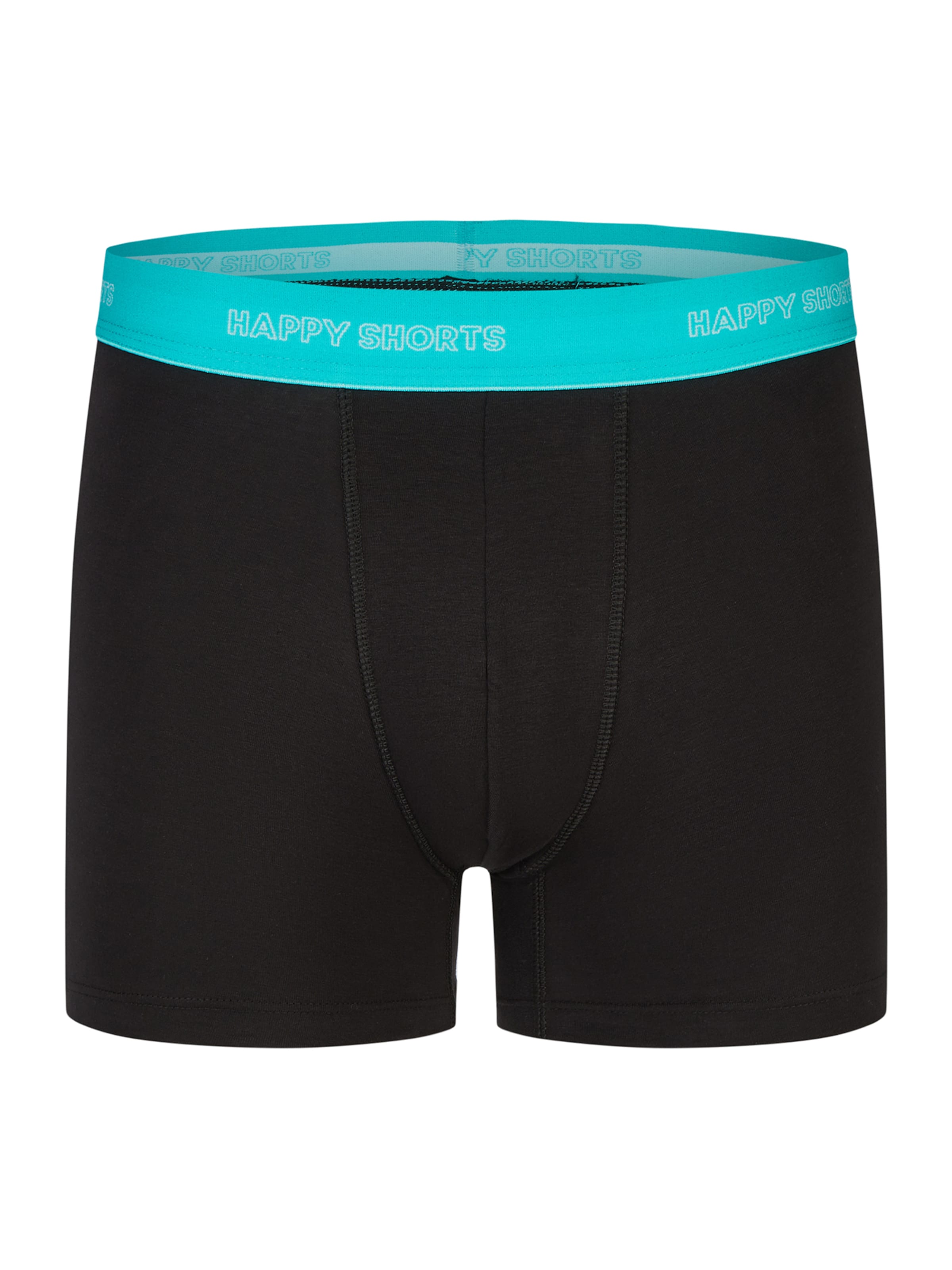 Happy Shorts - Calzoncillo boxer ' Week Mix ' en negro
