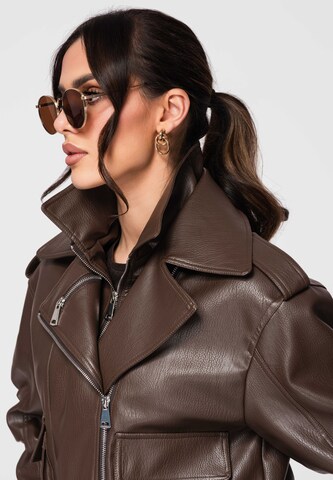 Ombre Tussenjas in Bruin