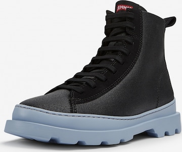 CAMPER Lace-Up Ankle Boots ' Brutus ' in Black: front