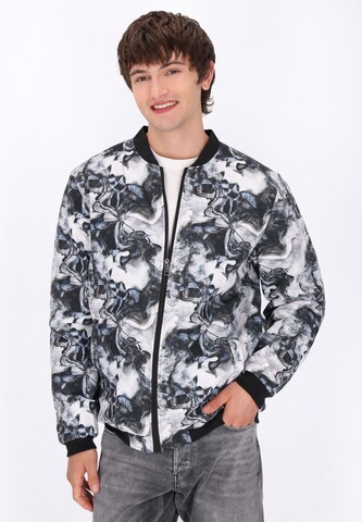 MO - Chaqueta de entretiempo en gris: frente
