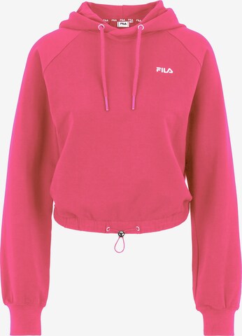 FILA Sportovní mikina 'BAALBERGE' – pink: přední strana